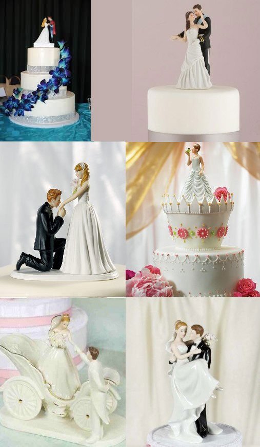 sujet gateau de mariage figurine de mariage theme princesse